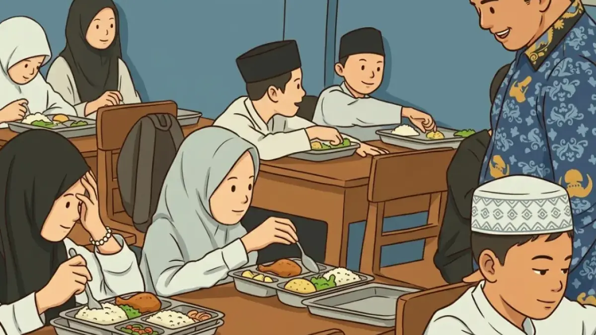 ILUSTRASI: Titik lemah program MBG diungkap guru besar IPB.