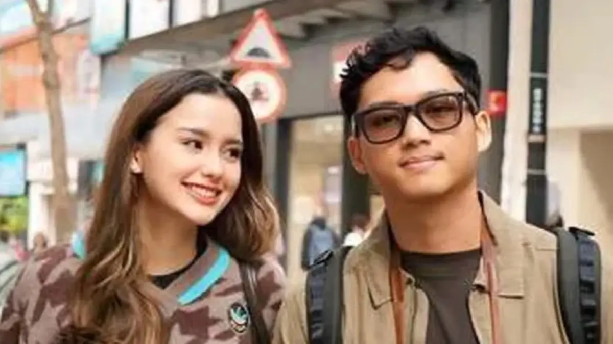 Azriel Hermansyah dan Sarah Menzel. (Dok: instagram)
