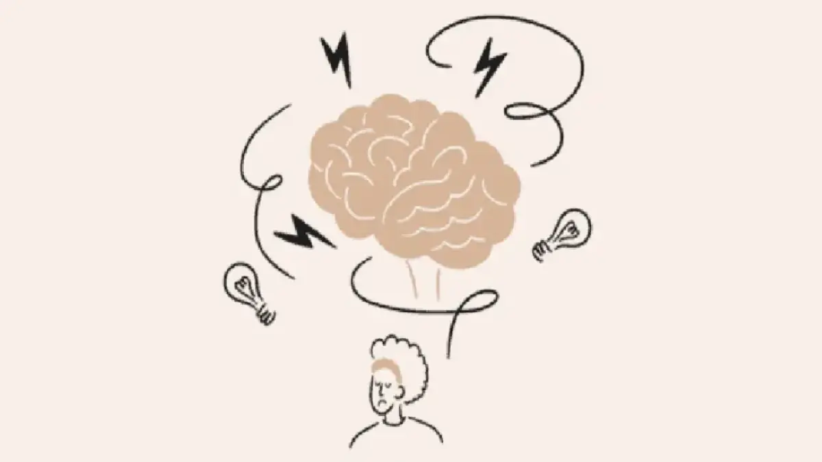 Ilustrasi anxiety.