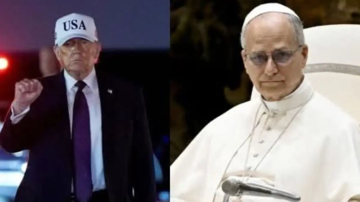 Trump dan Paus Leo XIV 