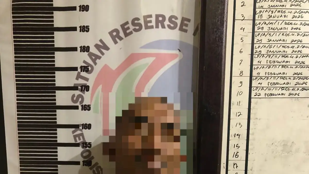 Satresnarkoba Polres Dharmasraya berhasil meringkus seorang pria asal Provinsi Jambi yang diduga sebagai pengedar narkotika jenis sabu, Senin (30/3/2026). (DOKUMENTASI POLRES DHARMASRAYA)