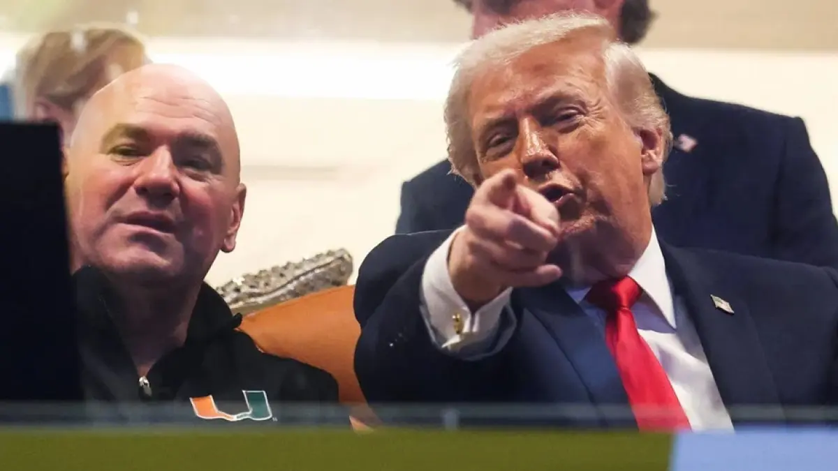 CEO UFC Dana White dan Donald Trump