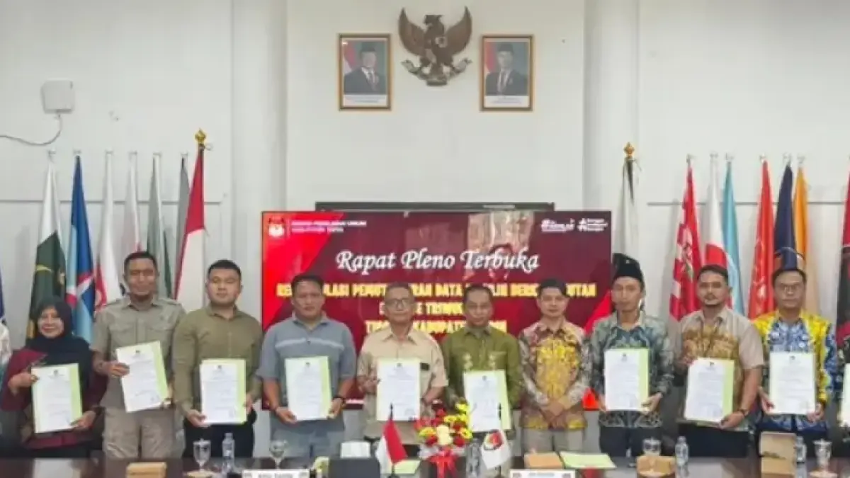 Berdasarkan Pemutakhiran Data Pemilih Berkelanjutan (PDPB) Triwulan I Tahun 2026. Kecamatan Binuang jadi yang paling banyak pemilih, sedangkan Kecamatan Piani yang paling sedikit pemilih.