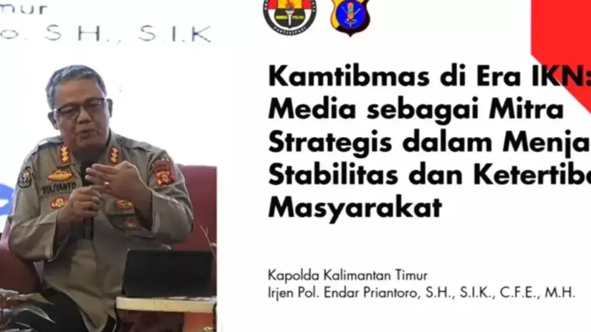 Soroti tingginya perhatian publik terhadap isu kepolisian, Kabid Humas Polda Kaltim Kombes Pol Yulianto mengajak media membangun pemberitaan berimbang demi menjaga situasi Kamtibmas.