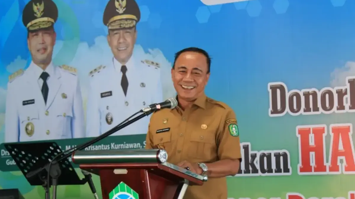 Wakil Gubernur Kalimantan Barat Krisantus Kurniawan. (ADPIM PEMPROV KALBAR)