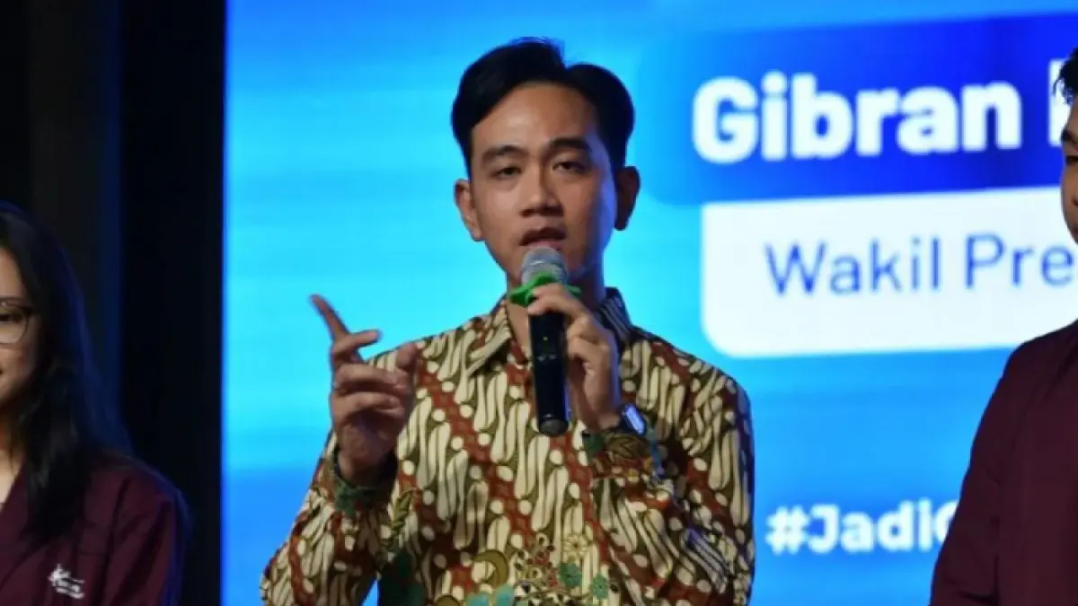 Wakil Presiden Gibran Rakabuming Raka.